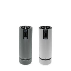 Pepper and salt mills duo LINE ELECTRIC 15cm carbone rechargeable