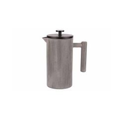 French press coffee maker 800ml cast iron grey