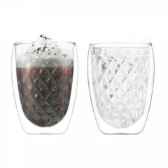 Double wall glass cup 2pcs. 250ml EZYSTYLE DECO