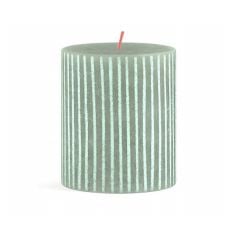 Pillar candle h-8cm, ø6.8cm Jade Green [4]