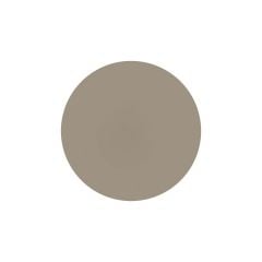 Placemat round TOGO - Leather look imitation - 38cm, TAUPE