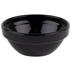 Dip bowl FRIENDLY ø6cm h-2.5cm 20ml PET black