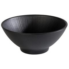 Bowl NERO ø19cm 0.9L melamine black