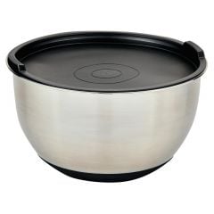 Mixing bowl with silicone lid and scale ø24 h-15cm