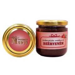 Creamy honey with cranberries 240g