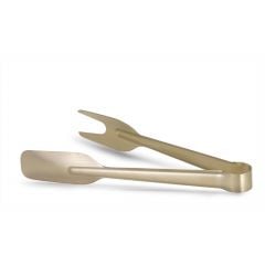 Meat tongs ss PVD 24cm champagne satin
