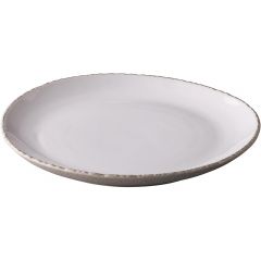 Plate NATURA WHITE Ø22cm