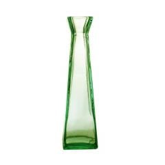 Vase PIRAMIDE h-30cm dark green